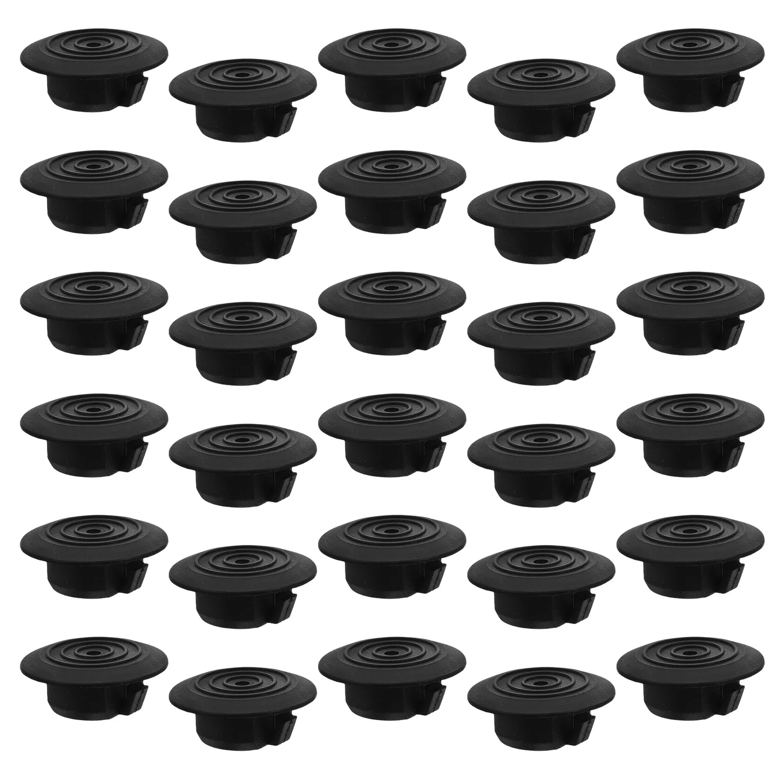 

100pcs Lower Beam Pedal Plug For Side Skirts Plastic Flush Mount Drain Hole Covers Automotive Trim Replacement Clips