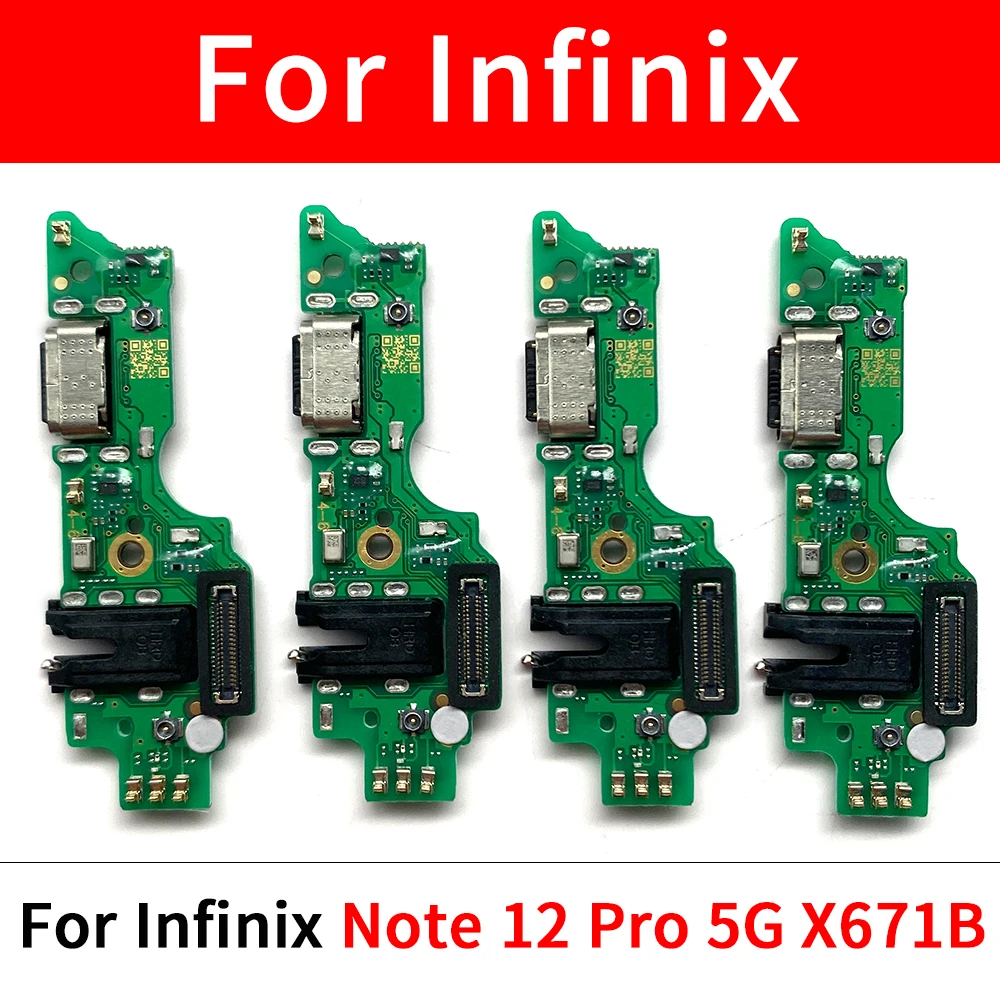 USB Port Charger Dock Connector Charging Board Flex Cable For Infinix Hot 7 9 12 20S 30 30i Zero X Neo Pro X6811 X6810 X655C