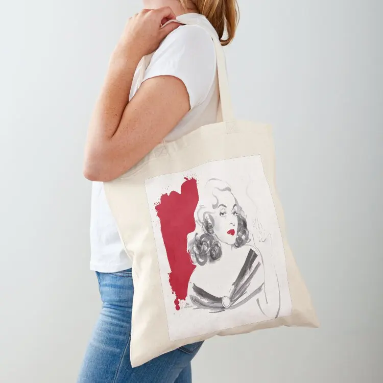 

Margo Channing Tote Bag Women bags woman shopping bag tote bags men Reusable bags