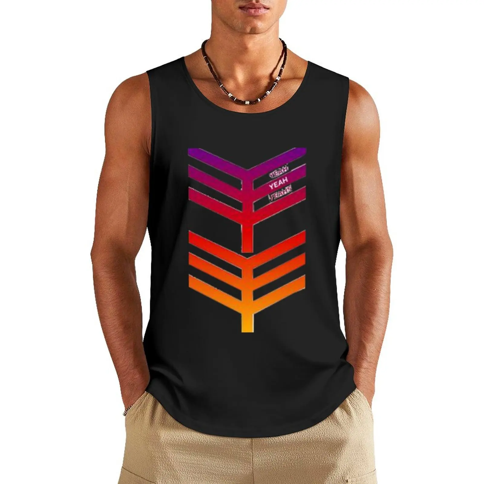 

Yeah Yeah Yeahs Tank Top sleeveless jackets gym t shirt men singlets for men