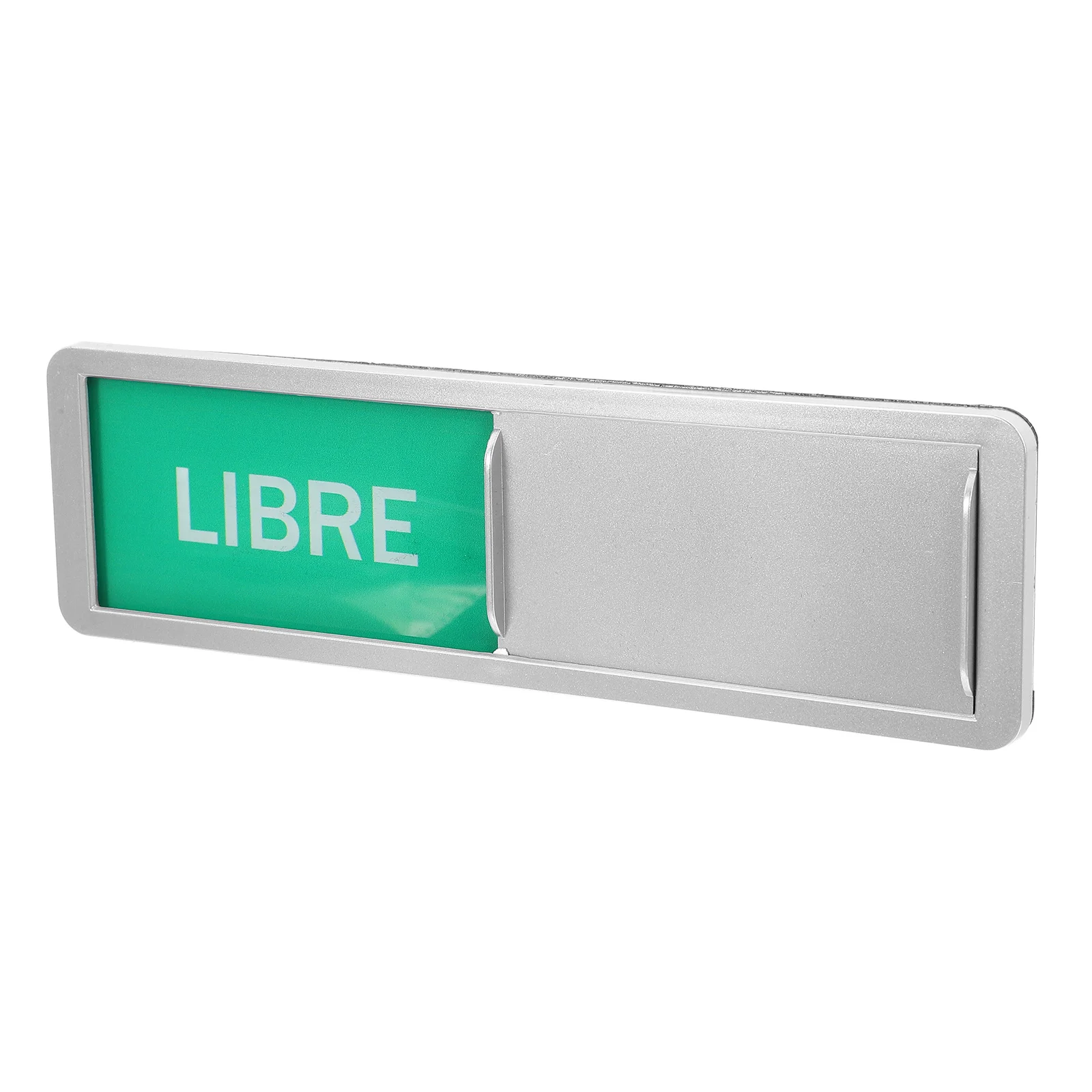 

Status Switch Sign Bathroom Signs Decor Pocket Conference Sliding Door for Business Acrylic Busy