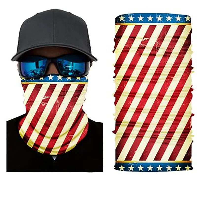 Multiple Colors Bandana High Elastic Seamless Bandana Buffs Gaiter Headband Cycling Fishing Balaclava Tube Face Shield Men Scarf