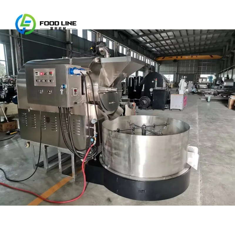 Fully Automatic Industrial Peanut Roasting Oven Uniform Heating Commercial Nut Roasting Making Equipment For Sale