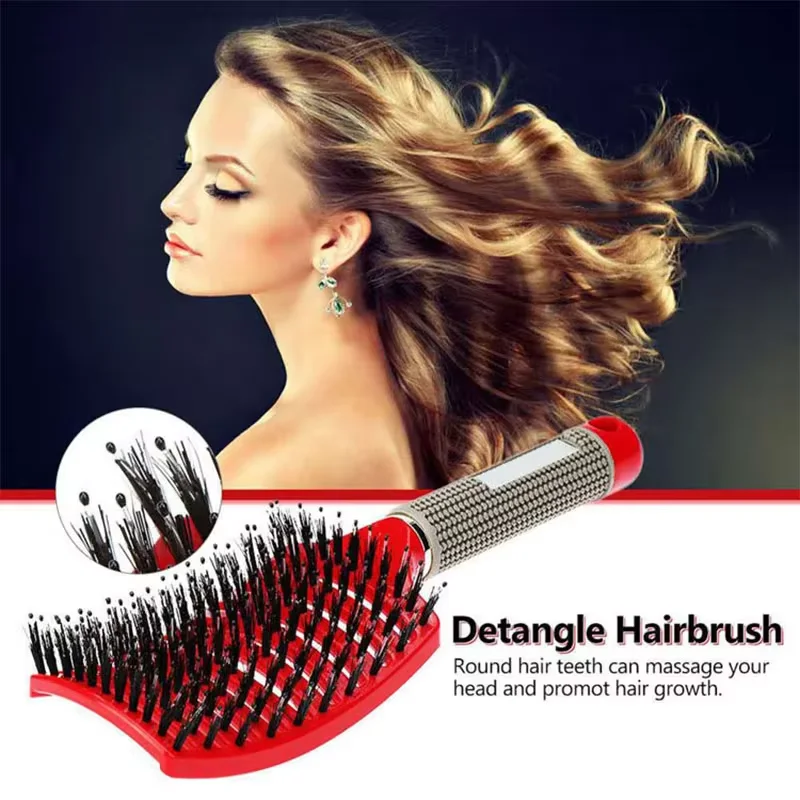 

Dawan Spare Ribs Comb Large Curved Crescent Comb Curved Hairstyle Comb Professional Fluffy Artifact For Hair Salon Styling Tools