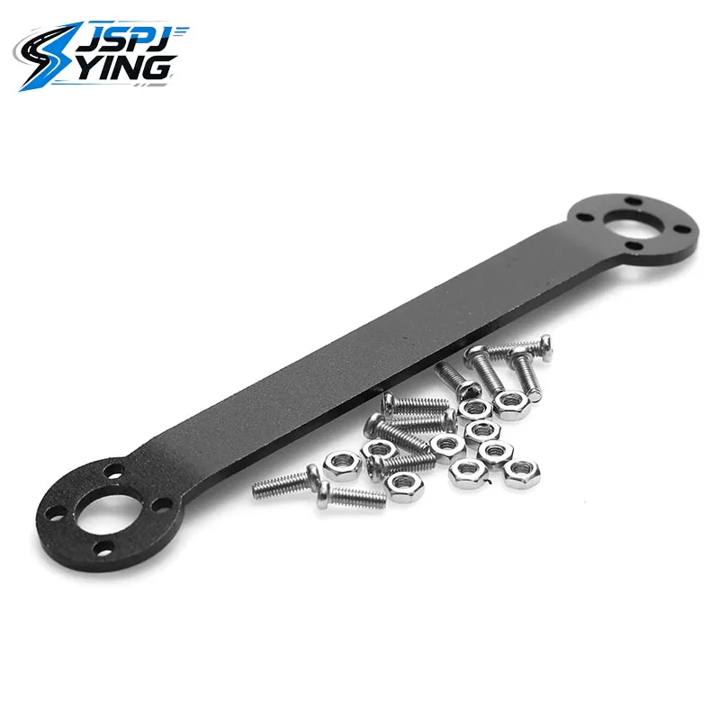 CNC Aluminum Front Sway Bar Support Plate for Tamiya CW01 CW-01 Chassis, Lunch Box Midnight Pumpkin RC Anti-Roll Chassis Reinfor