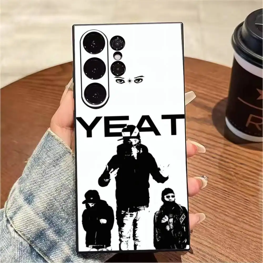 Y-Yeat A-AfterlyfeES Rapper Phone Case For Samsung S25,S24,S21,S22,S23,S20,Ultra,S26,Plus,Fe,Note,5G Black Cover