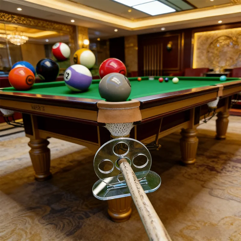 

Portable Billiards Practice Tool - Transparent Cue Stroke Exerciser, Build Muscle Memory for a Smooth and Level Follow-Through