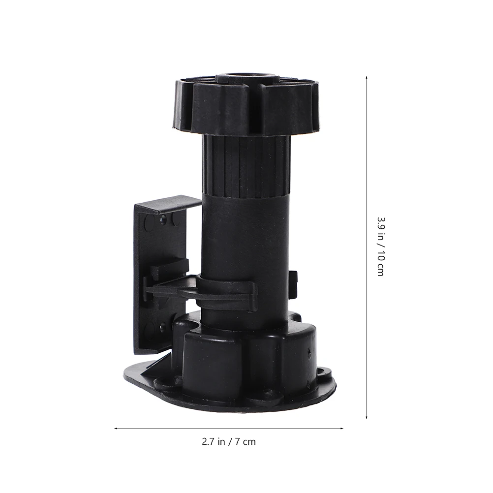 

12 Pcs niture Legs Cabinet Foot Adjustment Feet Leveling Table Levelers Adjustable for Black Tables Adjusters Heavy Duty