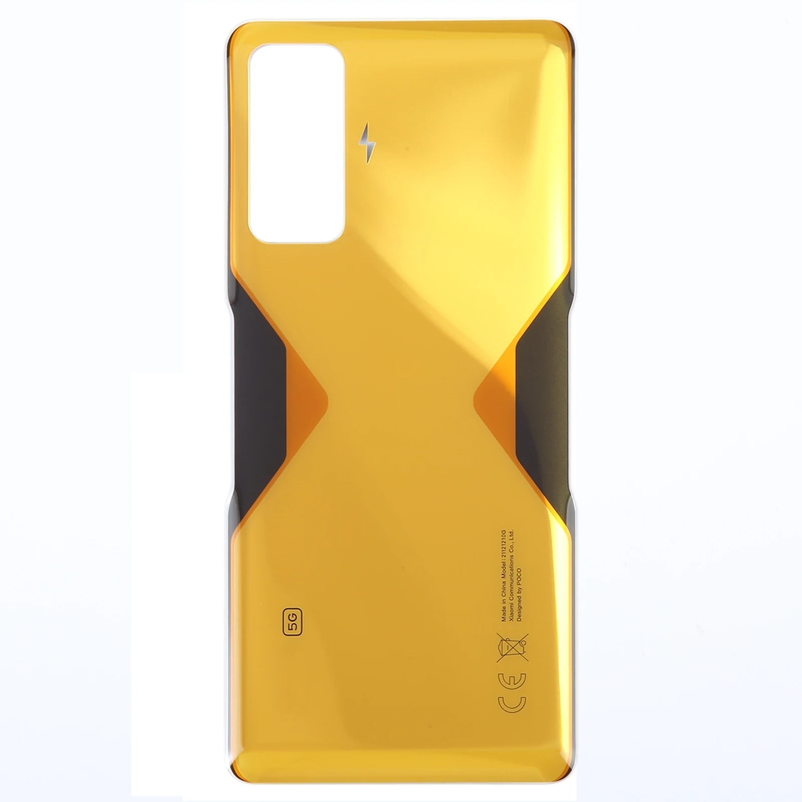 Battery Back Cover for Xiaomi Poco F4 GT Glass Material Rear Cover Replacement