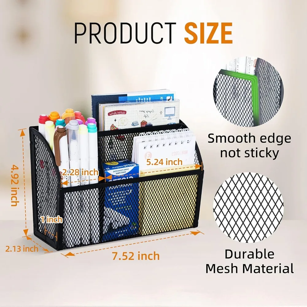 portapenne magnetico ripiano magnetico per lavagna portapenne magnetico in rete a 3 griglie per frigorifero organizer magnetico lo