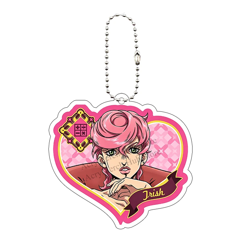 Doppio Giorno Risotto JOJO Anime Cartoon Acryl Trendiger Anhänger Rucksack-Dekoration Schmuck Doujin Schlüsselanhänger Geschenk – Detail 15