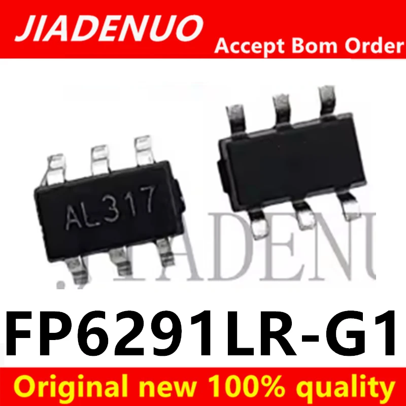 (5-10pcs)100% New FP6291LR-G1 FP6291 Screen printing AL beginning SOT23-6 chipset