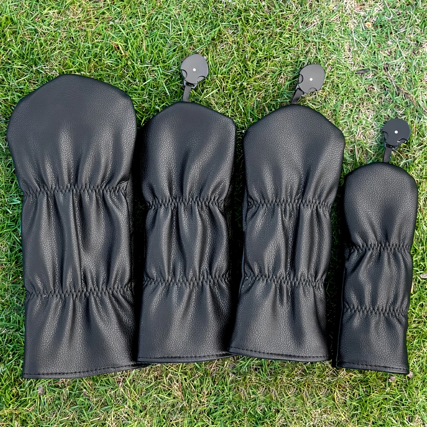 1pc/4pcs Golf Club Headcovers, Funny Design Covers for Driver, Fairway Wood & Hybrid, Durable Material, Best Gift For Golfers image 3