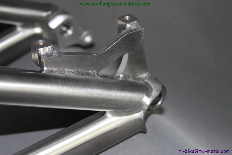 Titanium MTB Bike Frame With 36erx3.25