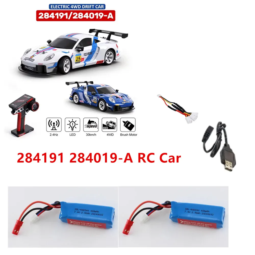

Аккумулятор для радиоуправляемых машин WLtoys 284191 284019-A, 7.4V 400mAh, разъем XH-3P JST / кабель для зарядки USB / для использования с: запчастями для радиоуправляемых машин 284191