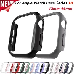PC Cover For Apple Watch series 10 42mm 46mm Matte Hard PC bumper Screen Protector Case iWatch series 10 42mm 46mm Accessories