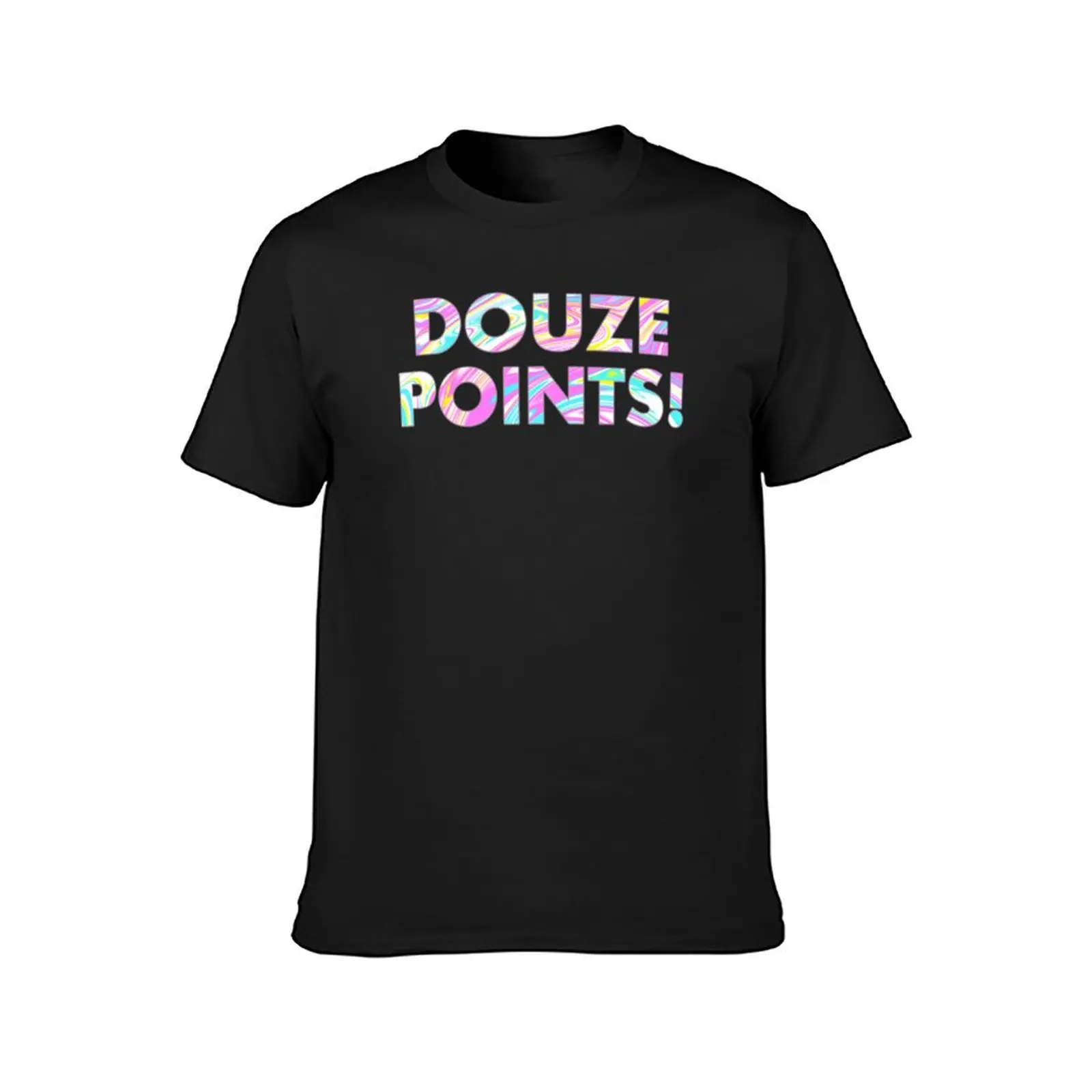 DOUZE POINTS In Paint Marble T-Shirt new edition tops mens t shirts pack