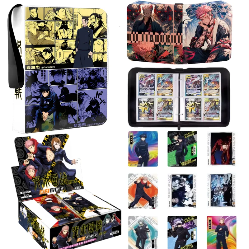 Jujutsu Kaisen Card Album Large Capacity Card Collection Card Holder Binder  Display Bag 400pcs Photo Album Book Kids Toy Gift