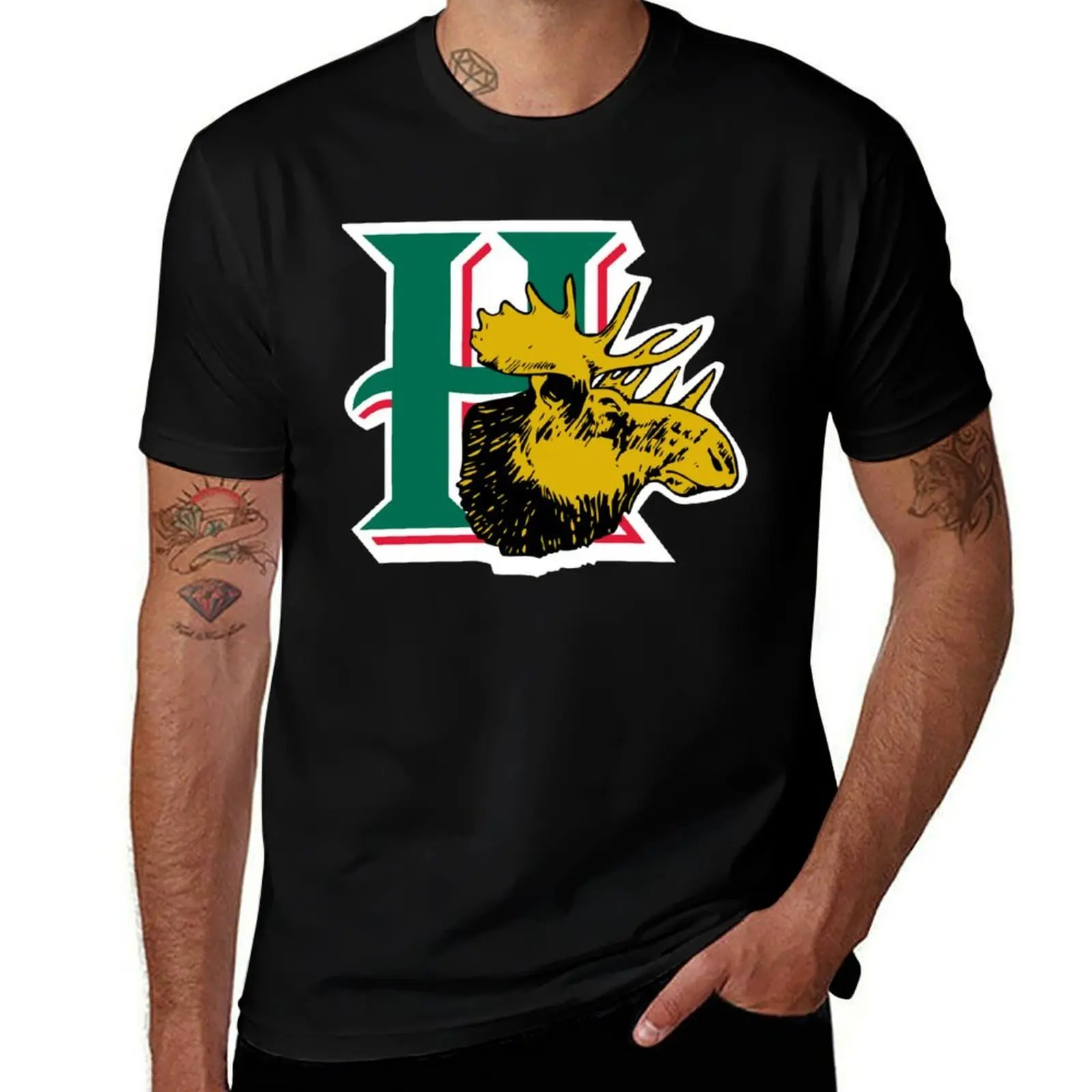 

Halifax Mooseheads T-Shirt anime t shirts for man t shirts for man slim fit t shirts for man graphic funny T-Shirt