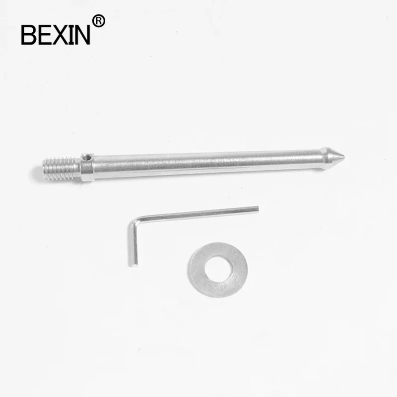 BEXIN universal 120mm 65mm 3/8 inch tripod replacement foot spike for Bogen Manfrotto Gitzo Benro RRS SIRUI tripod monopod