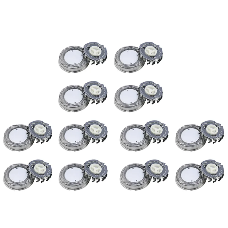B59B-12Pcs Replacement Shaver Head Blade Cutters For  Norelco HQ3 HQ30/HQ32/HQ36/HQ300, Silver
