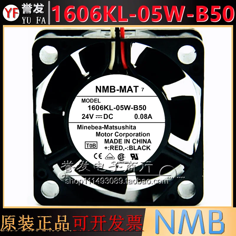 BARU ASLI 1606KL-05W-B59 24V 0.08A 4015 40x40x15mm KIPAS PENDINGIN RADIATOR