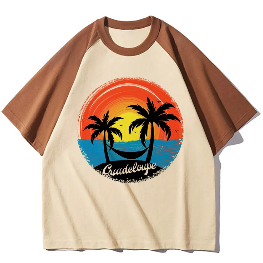

Guadeloupe top women Y2K funny Tee girl Japanese manga anime clothing