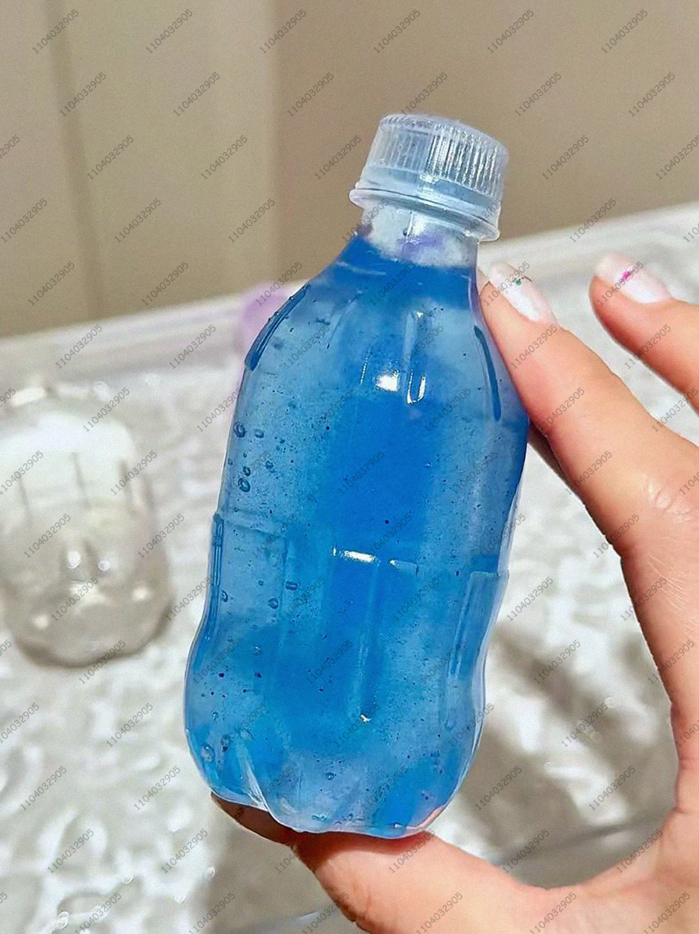 Soda Bottle Stress Ball Creamy Paste Texture Moldable Bottle Squishy ASMR Sensory ADHD Stress Relief for Adults Christmas Gifts