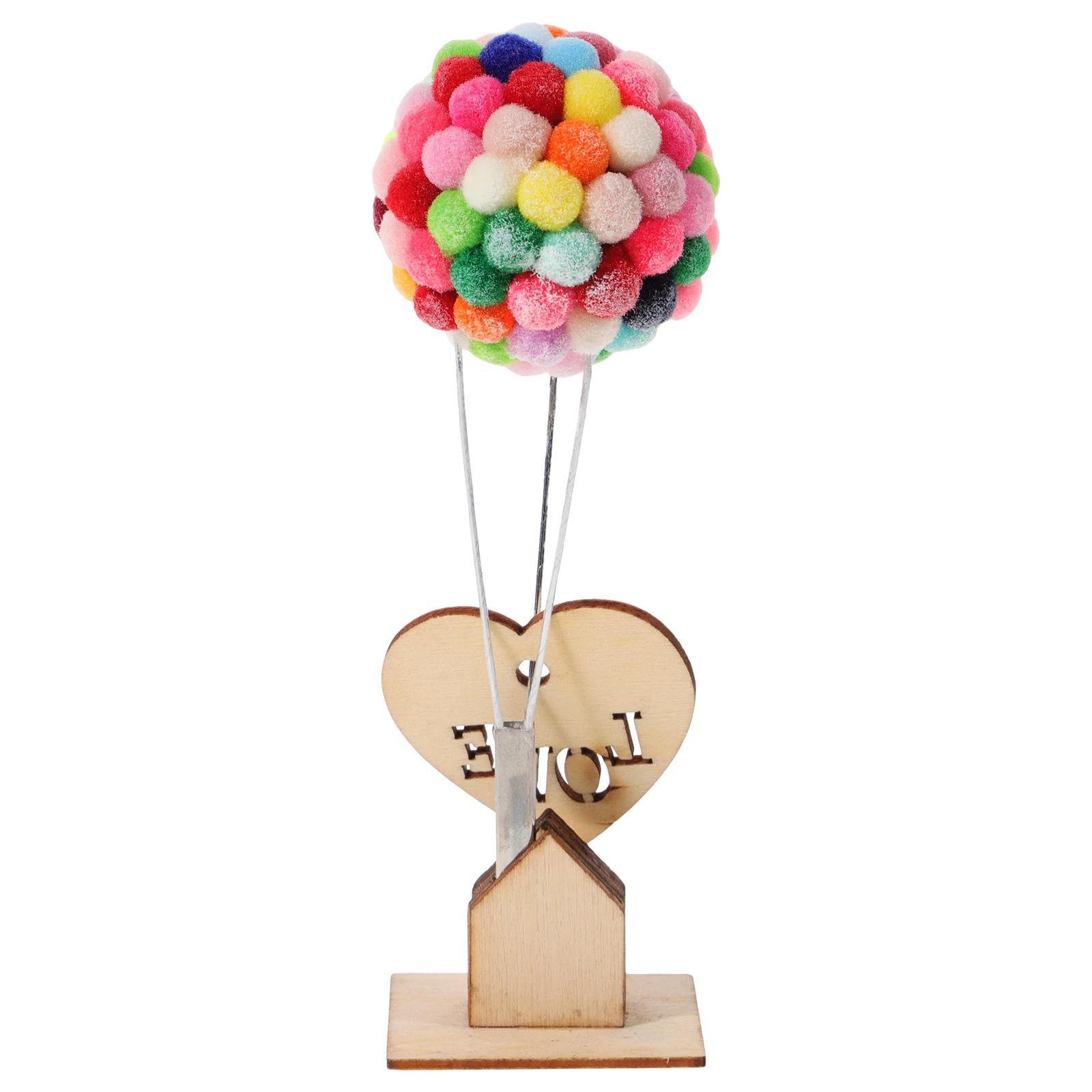

Cute Flying House Balloon Car Dashboard Decoration Lightweight Long Lasting Desk Home Office Table Car Accessories
