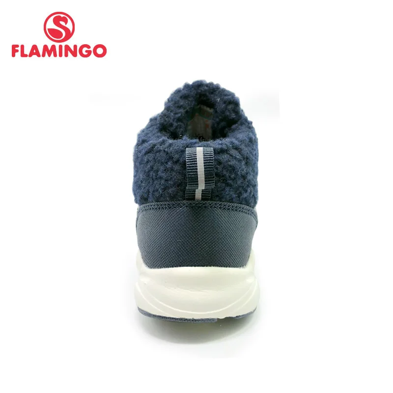 FLAMINGO  Autumn Boys Boots Children\'s Shoe High Quality Ankle Kids Shoes with Hook& Loop for Little Boys 202B-F13-2006