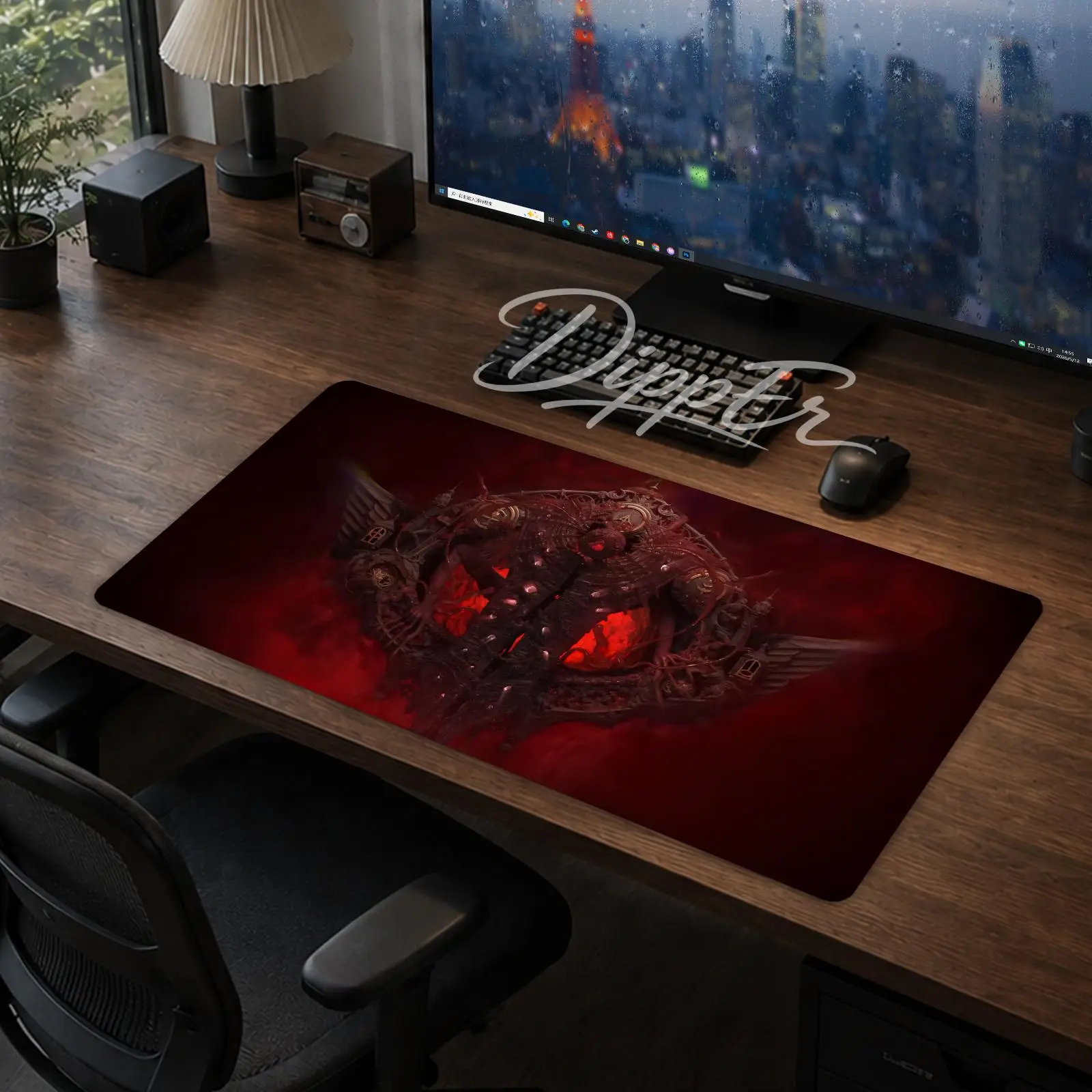 A-Path of Exile 2 Mouse Pad Office Large Desk Mat Gaming Mousepad Rubber Bottom Non-Slip Cushion 900X400