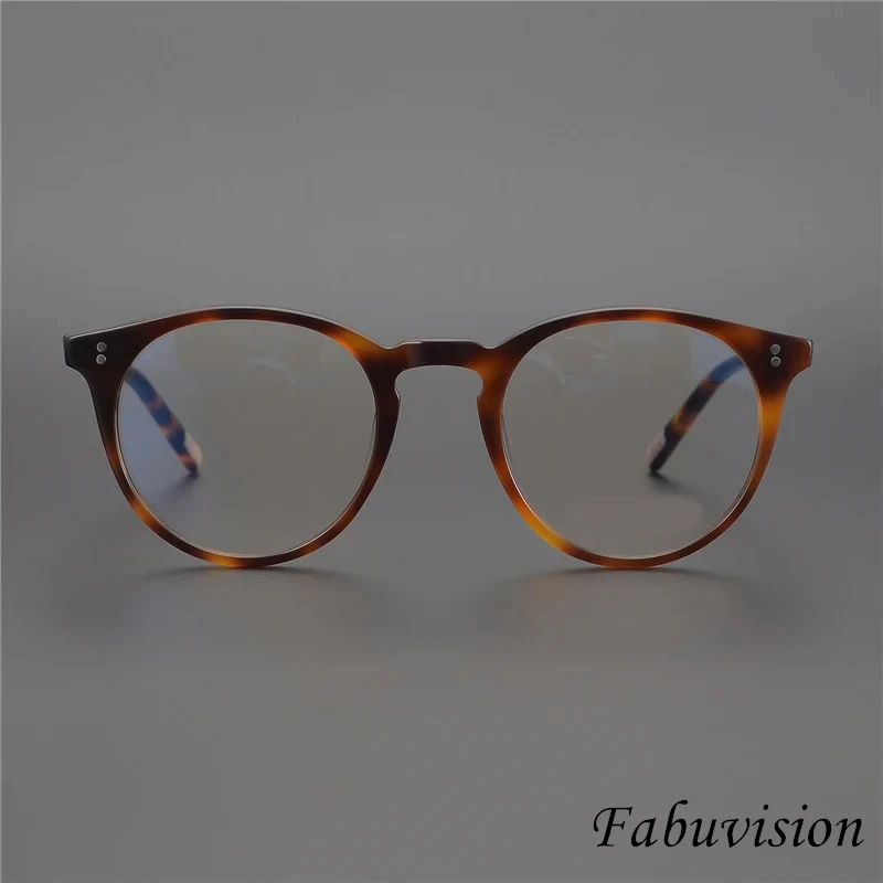 OV5183 Women Men Vintage Eyeglass Frames Round Retro Optical Computer Prescription Glasses Frame Fashion Eyewear in Trend