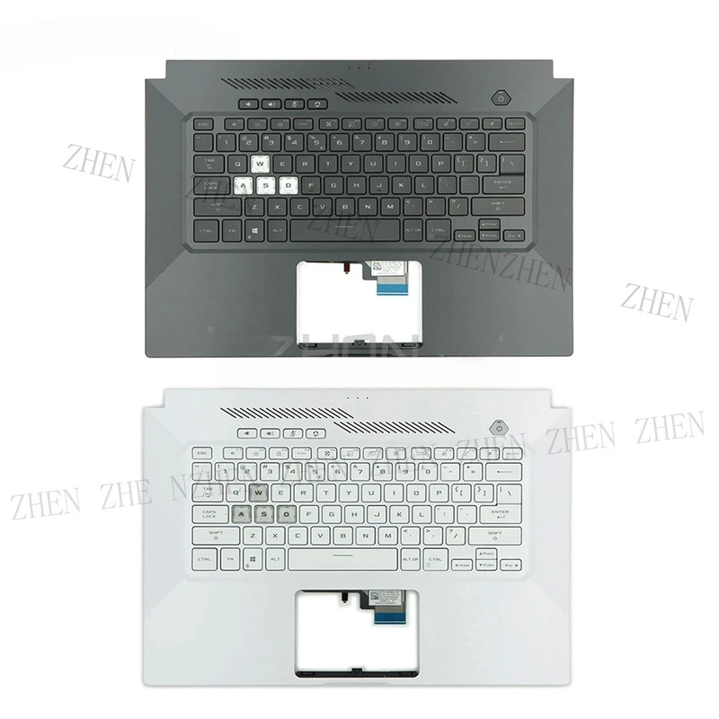 S New Palmrest with US Backlit For ASUS TUF Dash F15 FX516 FX516PM FX516PR FA516