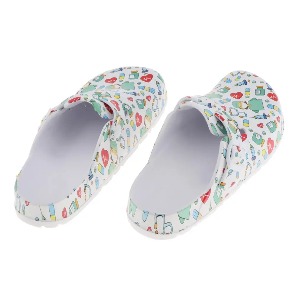 

Chef Nurse Nursing Shoes for Women, Slip Resistant - Fashion Nurses Print Shoes