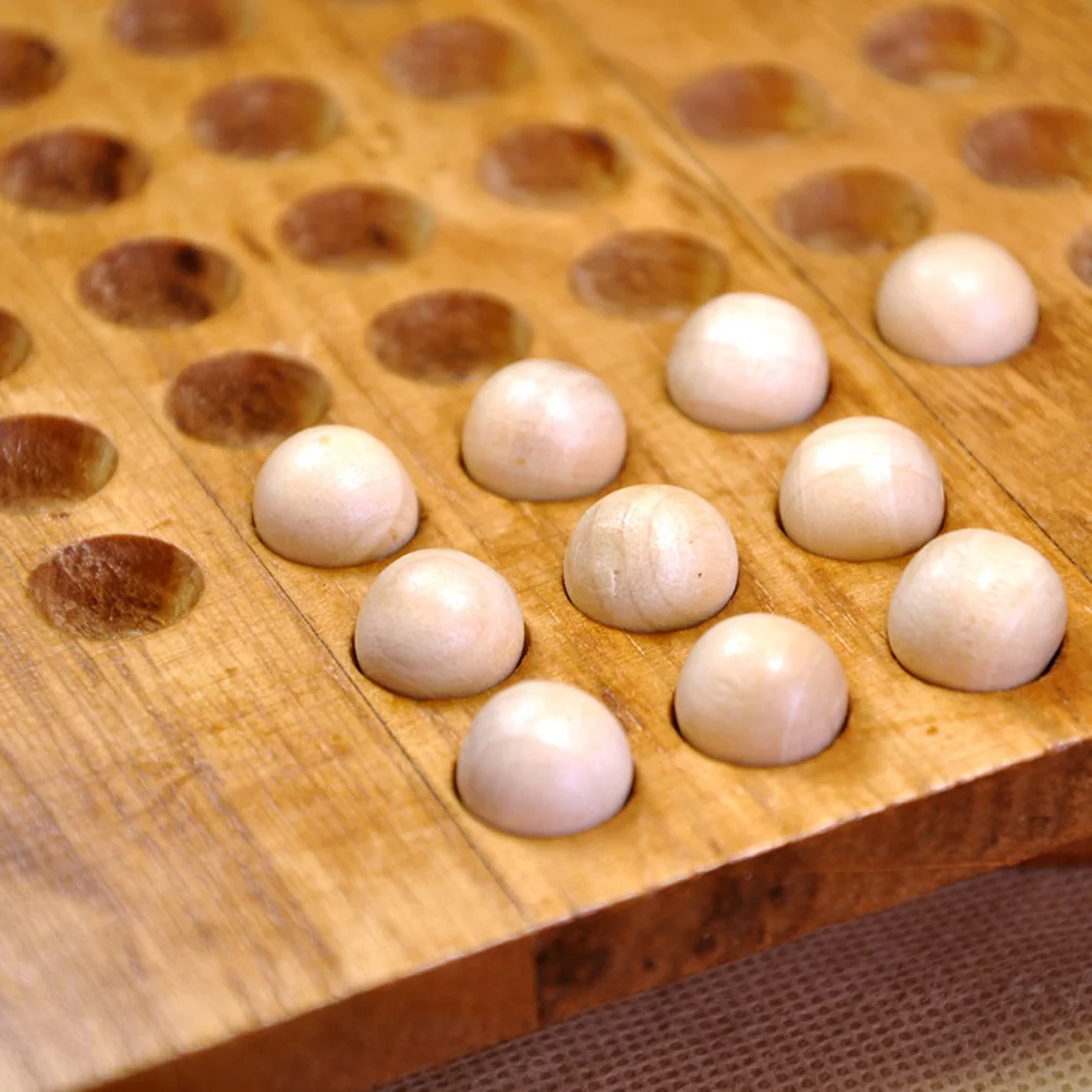 Juego de mesa de madera, clavija de ajedrez individual, juguete de inteligencia clásica, regalo de aprendizaje para familias, amigos, adultos, grupos grandes y tablero G