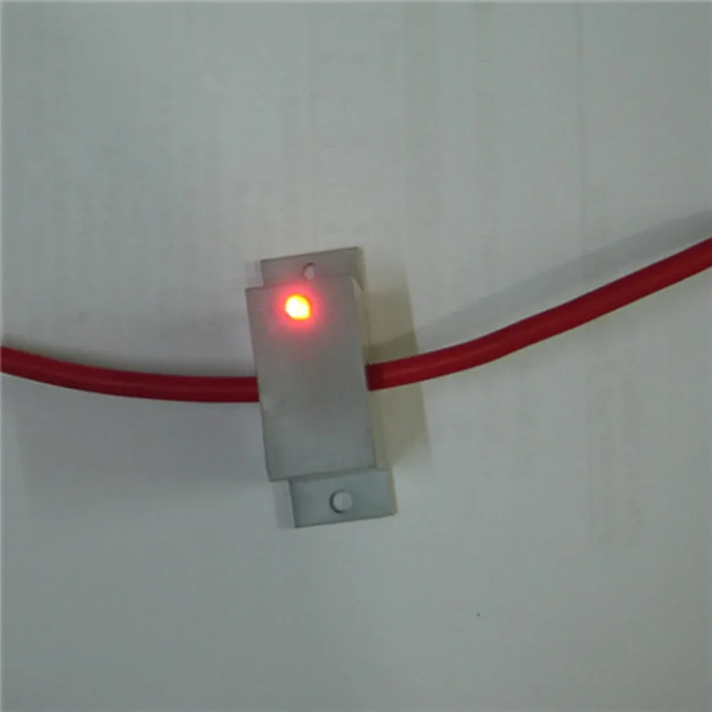 AC current LED indicator AC circuit with or without current indicator