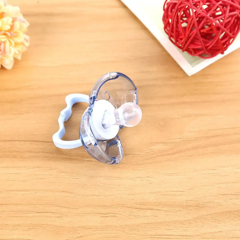 Automatic Closing Baby Pacifier Newborn Food Grade Silicone Nipple Infant Toddler Pacifier With Dust Cover Baby Teether Toy