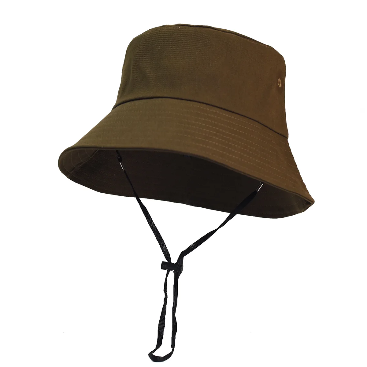 Big Head Man Large Size Sun Hat Women Blank Fisherman Hat Pure Cotton Panama Cap Plus Size Bucket Hats 60-61cm