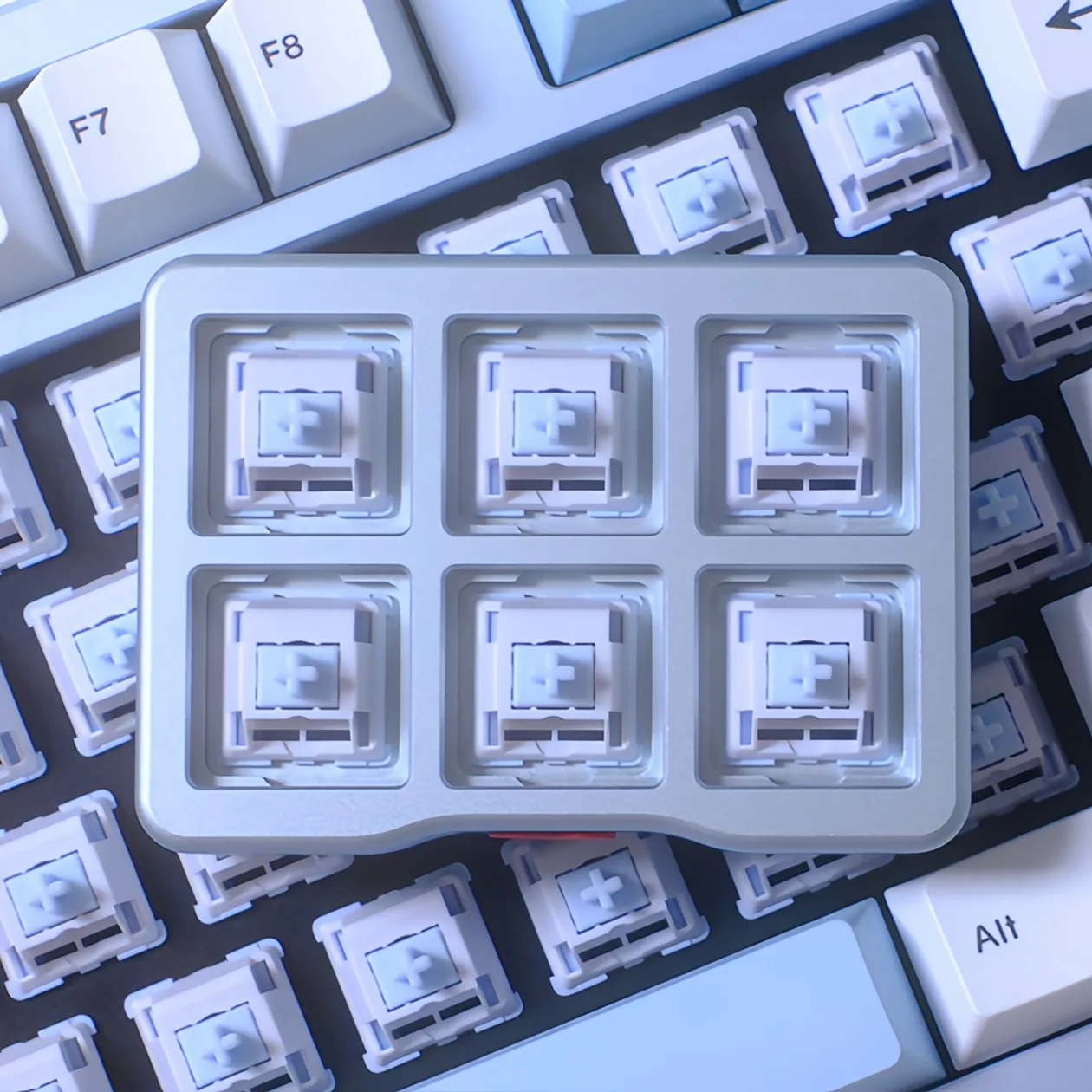 ​HMX Tyrant Dragon Switch Linear Pre-Lubed 5-Pin Hot-Swap Quick Trigger POM Stem for MX Mechanical Keyboard
