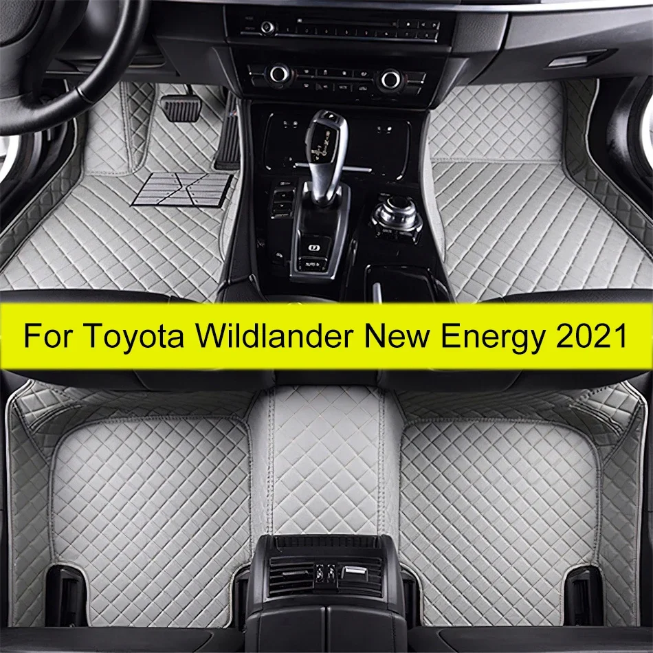 

Автомобильные коврики для Toyota Wildlander New Energy 2021, пользовательские автомобильные подушечки для ног, автомобильный ковер, аксессуары для интерьера