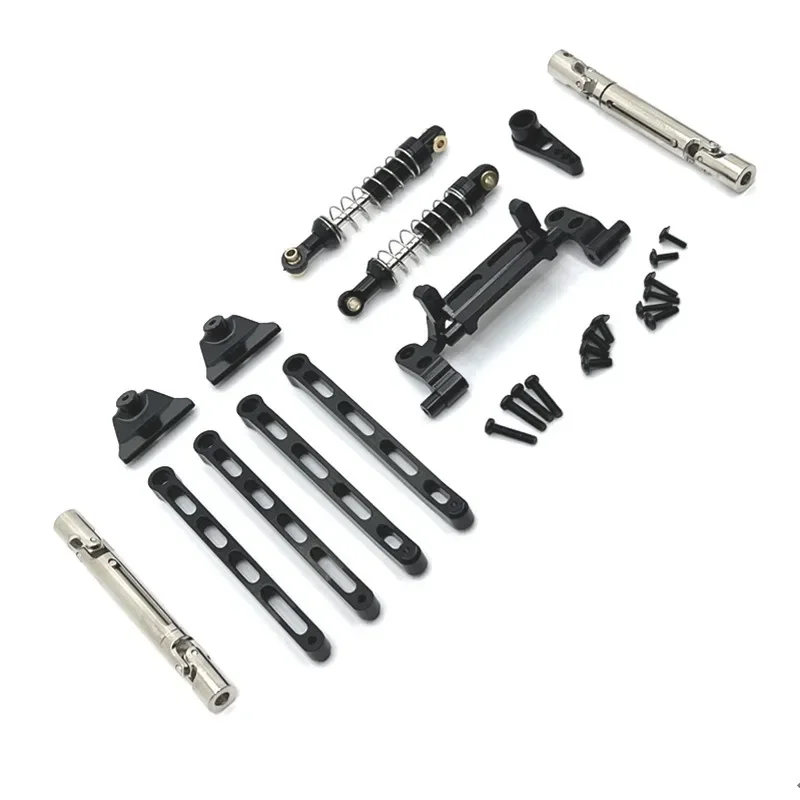 Upgrade Metal Parts Kit Durable Full Metal Rc Upgrade Metal Parts Kit For 1/12 MN MN82 LC79 MN78 Crawler