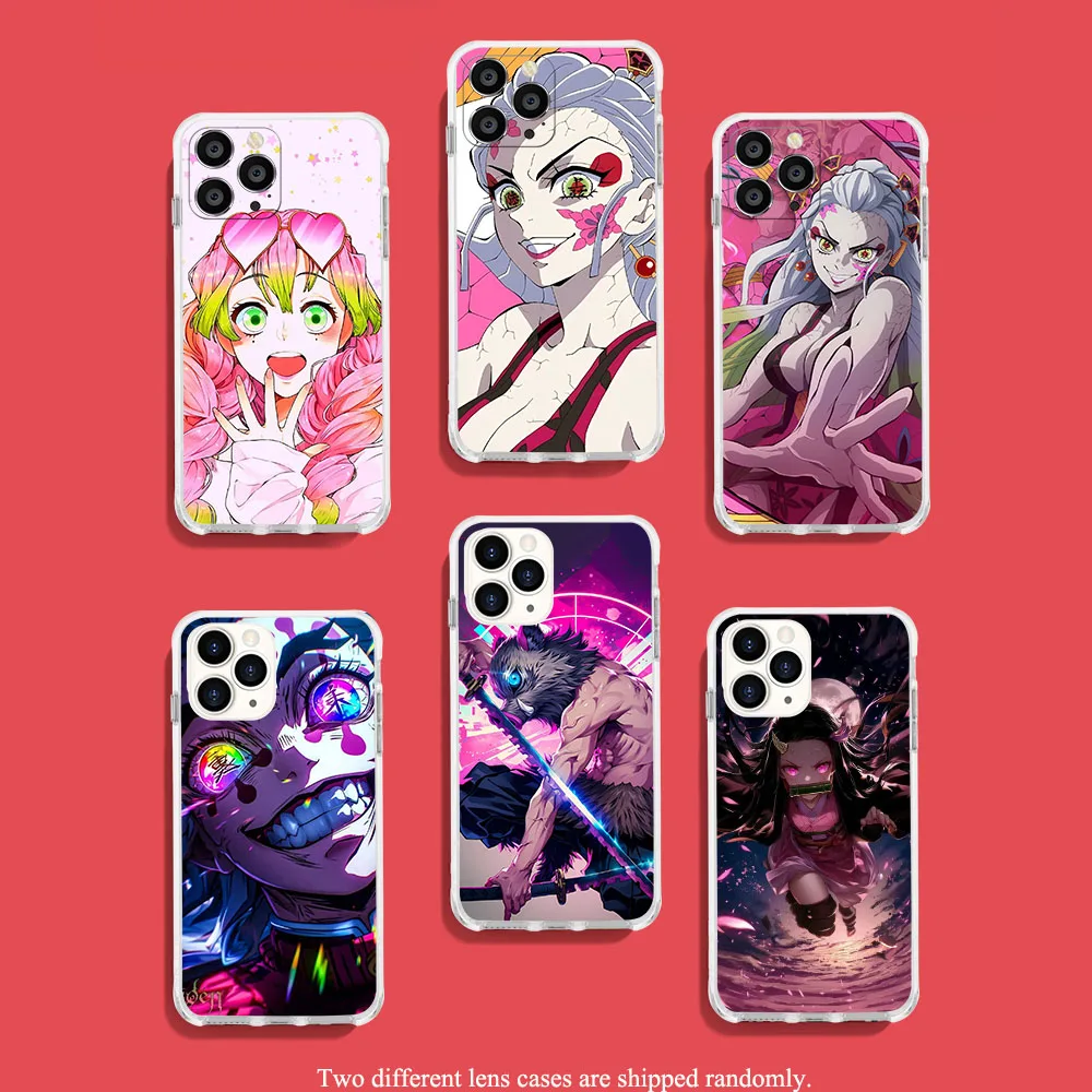 UK-51 Demon Slayer Soft Case for Moto One Pro G Power Z2 Play E13 E22I E22 G41 G51 G71 G5 G52 G42 G32 G23 G22