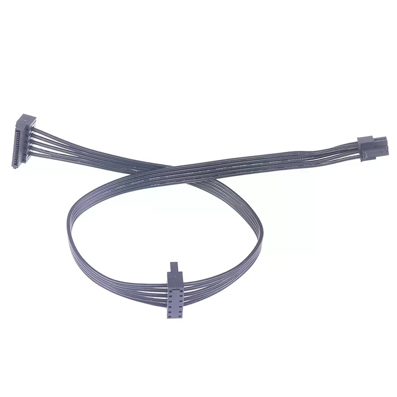 Accessory Mini 6 Pin To 2 Sata Hard Drive Cable Ssd Power Supply Optical Cord for Motherboard Interface