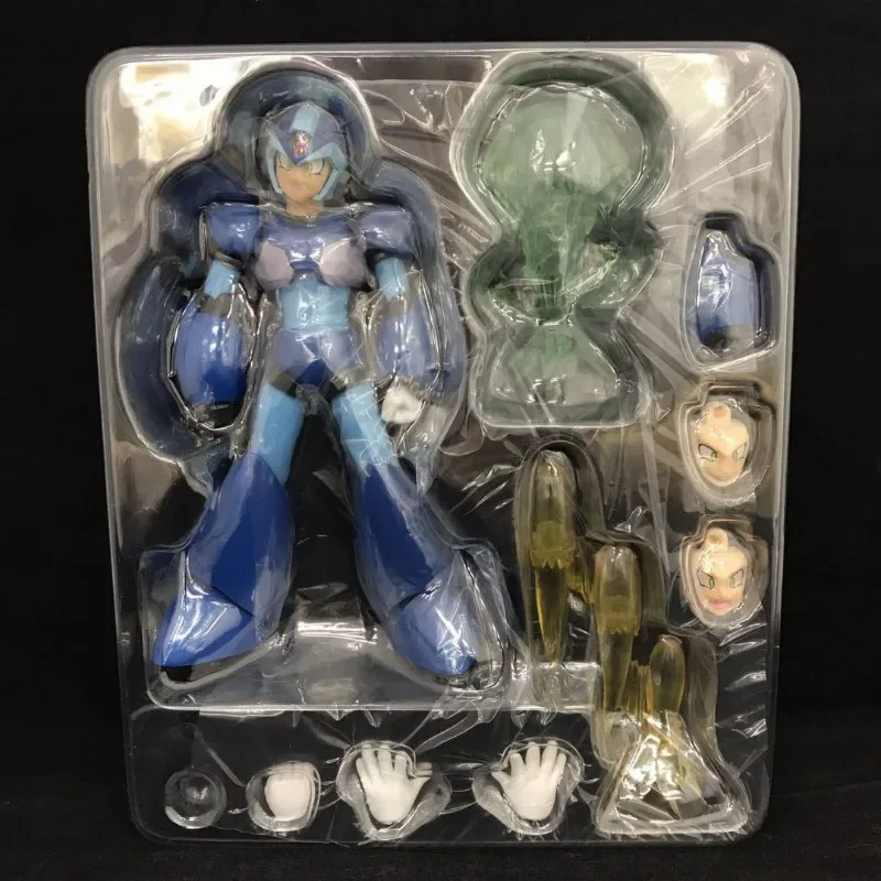 13cm Megaman X Game Characters Action Figurine Standing Model Toy Pvc Statue Childhood Memory Birthday Gift Room Ornament