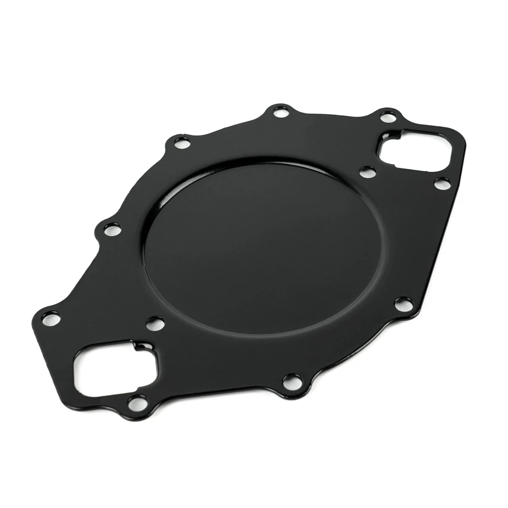 New ​Water Pump Backing Plate M-8501-460BP For Ford 429 460 Big Block Engines Black-Powder Coating Direct Replacement Accessory