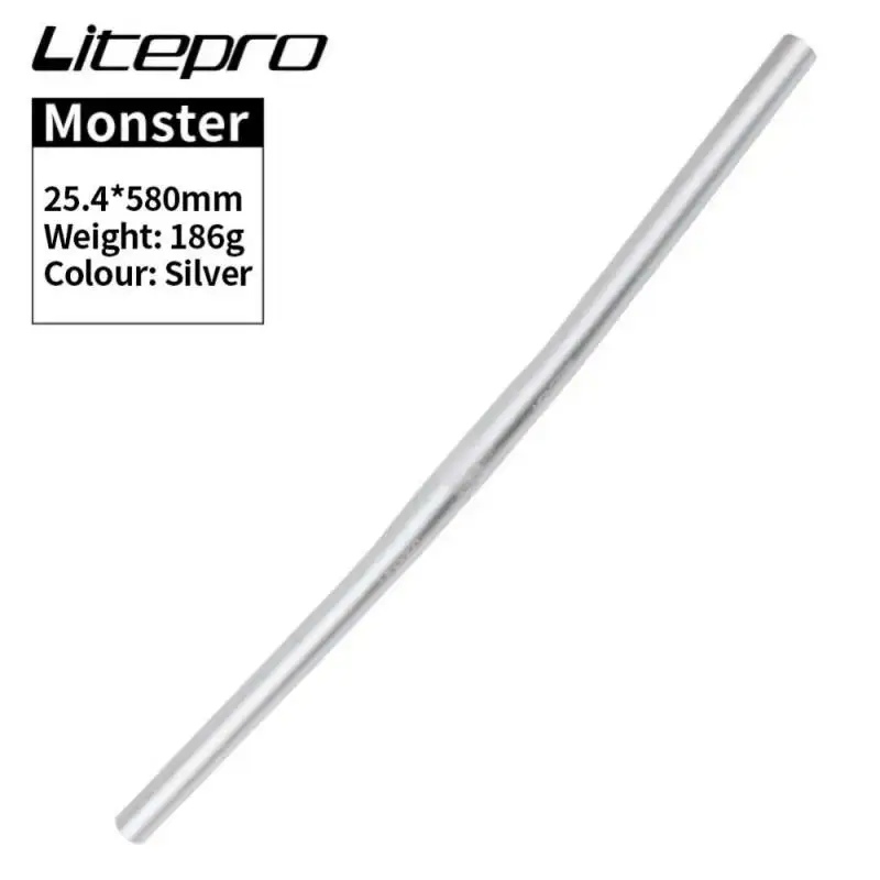 25.4*540/580mm Handlebar Aluminium Alloy MTB Handlebar Cycling Racing Steering Wheel Replacement Flat Bar Parts