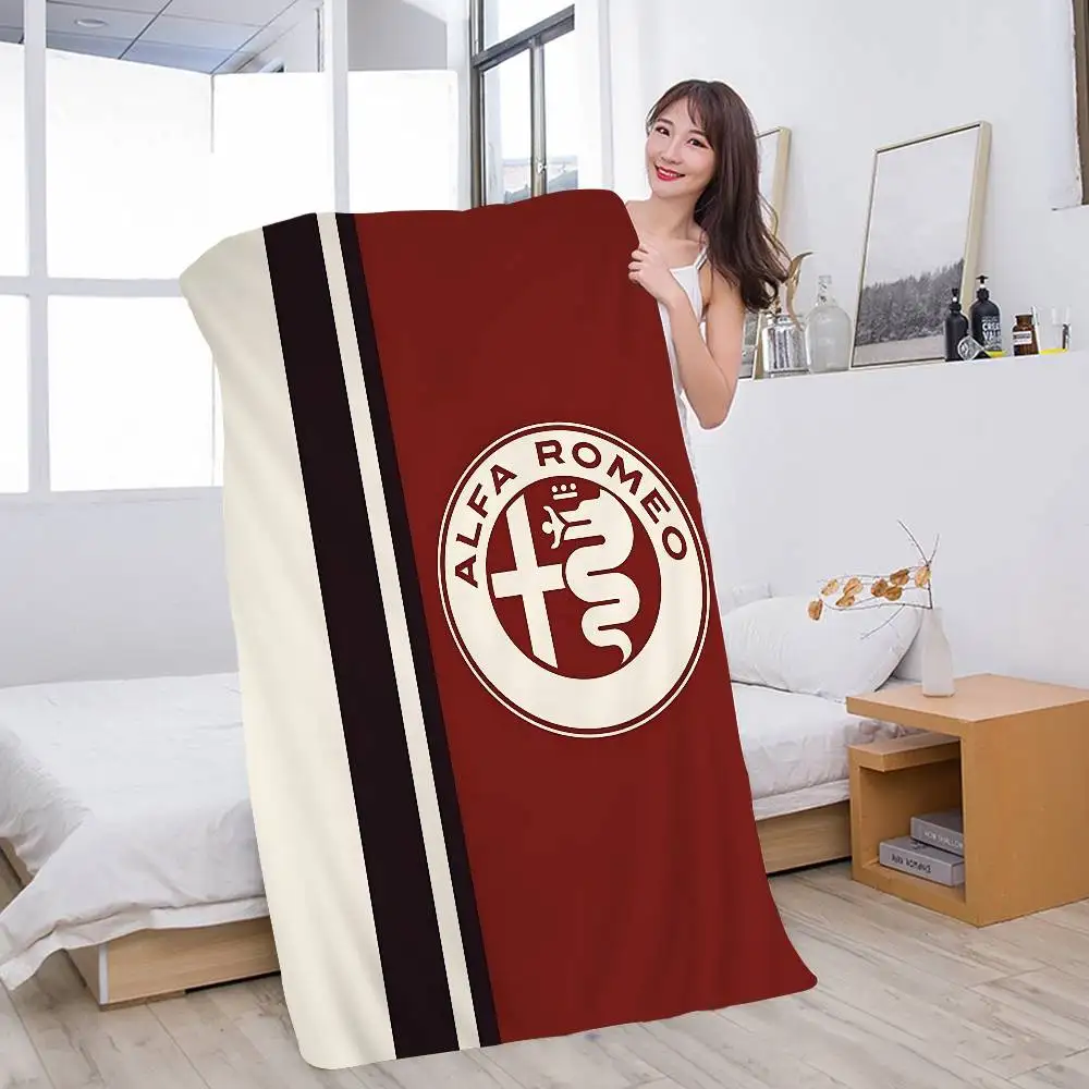 Hot Car A-Alfa Cool R-Romeoes Microfiber Printed Beach Towel Mountain Climbing Yoga Beach Swimming Running Absorbent Soft Towel