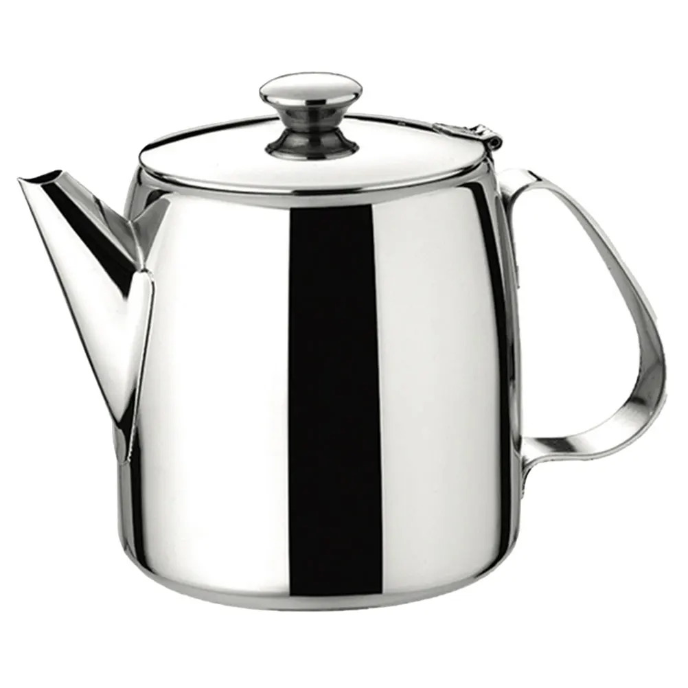 

Stainless Steel Large Capacity Coffee Pot Tea Kettle Home Kitchen Travel Waterproof Rust Free Easy Clean Practical Family Use
