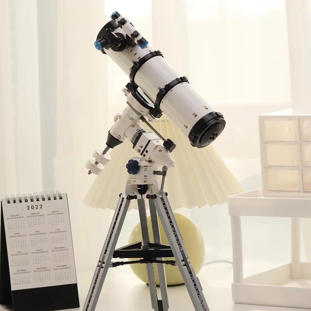 780pcs/set Astronomical telescope building blocks equipment model collection mini bricks plastic toys boys and girls  gift