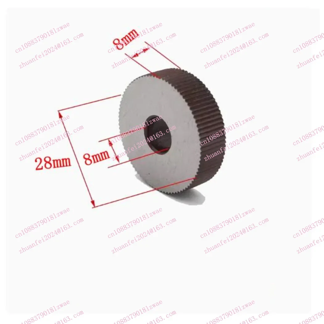 Reticulated/Straight Knurling Knife Straight Line Knurling Wheel Inner Hole Embossing Wheel Gear Shaper Cutter Lathe Knurling